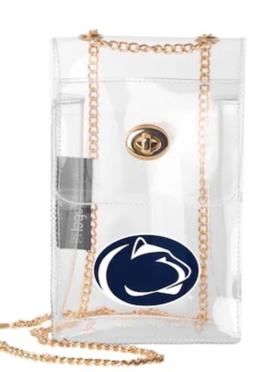 Handbags - Penn State Nittany Lions Clear Essential Crossbody Purse